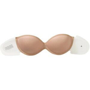Lingerie Solutions Backless Strapless Bra - C Cup Nude NEW
